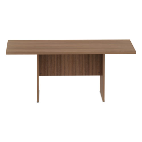 Alera® Valencia Series Conference Table, Rectangular, 70.88W X 41.38D X 29.5H, Modern Walnut