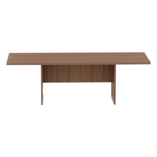 Image of Alera® Valencia Series Conference Table, Rectangular, 94.5W X 41.38D X 29.5H, Modern Walnut