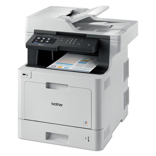Image of Brother Mfcl8900Cdw Business Color Laser All-In-One Printer With Duplex Print, Scan, Copy And Wireless Networking