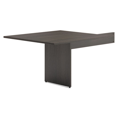 HON® BL Laminate Series Rectangle Conference Table w/Slab Base, 44 x 47 1/2, Espresso