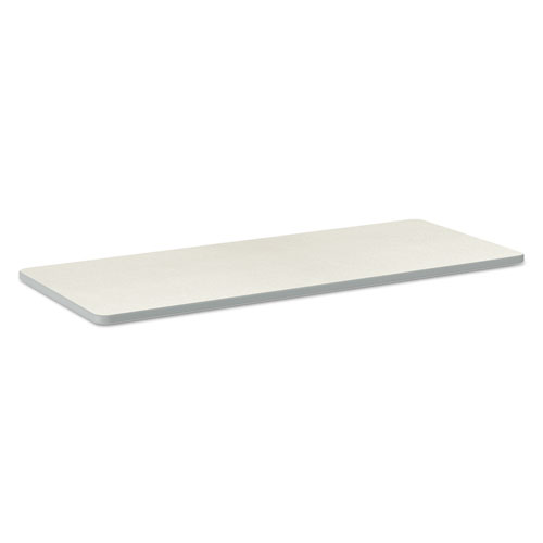 Hon® Build Rectangle Shape Table Top, 60W X 24D, Silver Mesh
