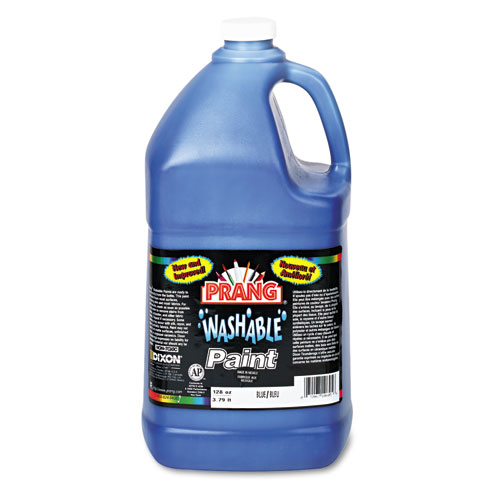 Washable Paint, Blue, 1 gal Bottle