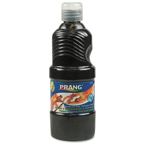 Prang® Washable Paint, Black, 16 Oz Dispenser-Cap Bottle