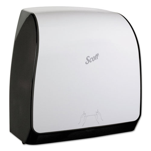 Image of Scott® Slimroll Electronic Towel Dispenser, 12 X 7 X 12, White