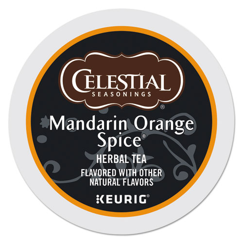 Mandarin Orange Spice Herb Tea K-Cups, 96/Carton GMT14735CT