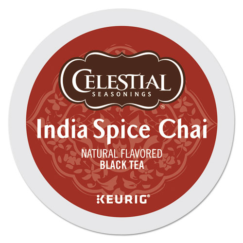 Celestial Seasonings® India Spice Chai Tea K-Cups, 96/Carton