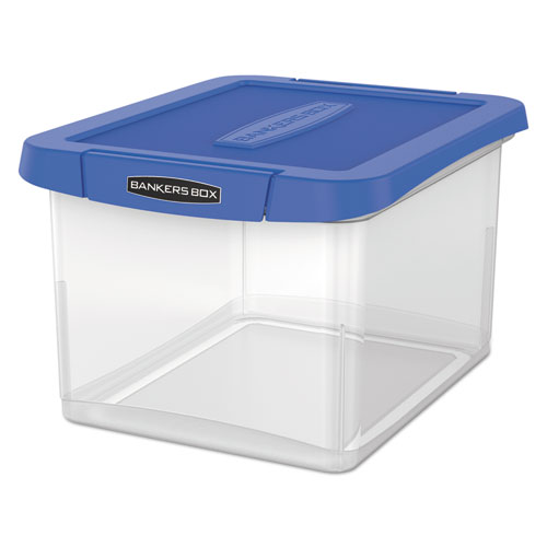 Stackable 15-Gallon Rolling Storage Box Letter/legal