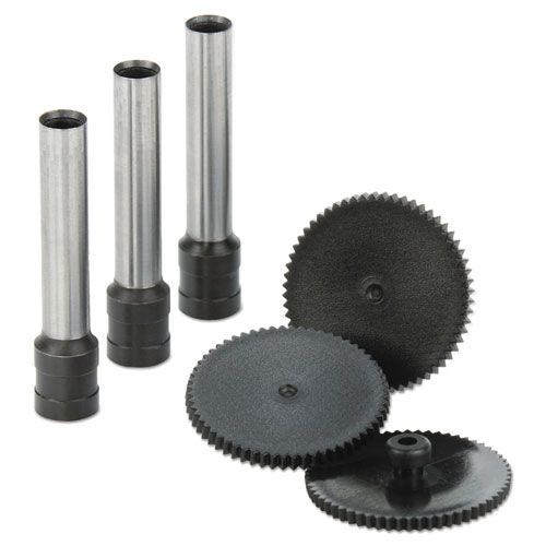 Replacement Punch Kit for Extra High-Capacity Three-Hole Punch, 9/32 Diameter
