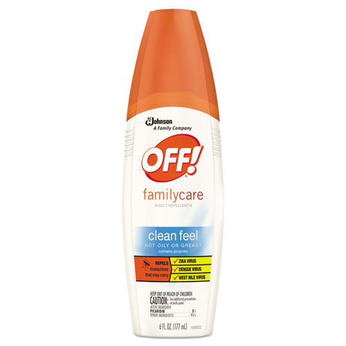 OFF!® FamilyCare Spray Insect Repellent, 6 oz, Bottle
