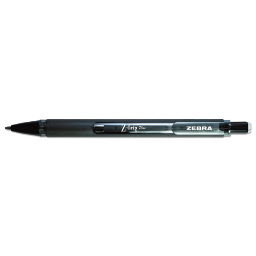 Zebra® Z-Grip Plus Mechanical Pencil, 0.7 mm, HB (#2), Black Lead, Assorted Barrel Colors, 3/Pack
