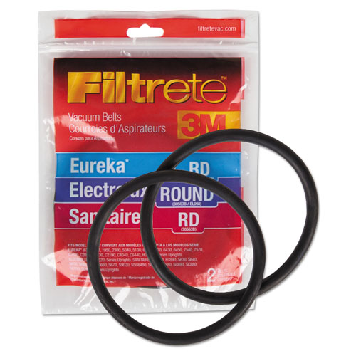 Electrolux Replacement Belt Bagless Sanitaire Lightweight Commercial, 2/Pack