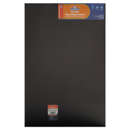Cfc-Free Polystyrene Foam Premium Display Board, 24 X 36, Black, 12/carton