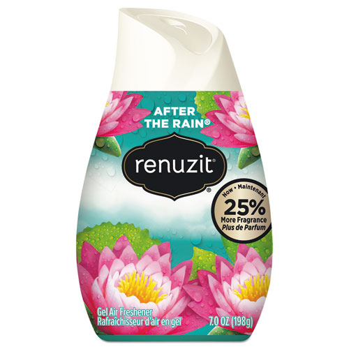Renuzit® Adjustables Air Freshener, After the Rain Scent, 7 oz Solid, 12/Carton