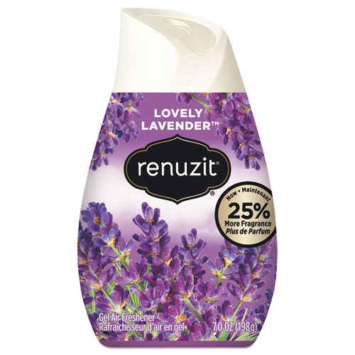 Adjustables Air Freshener, Lovely Lavender, Solid, 7 oz, 12/Carton | by Plexsupply