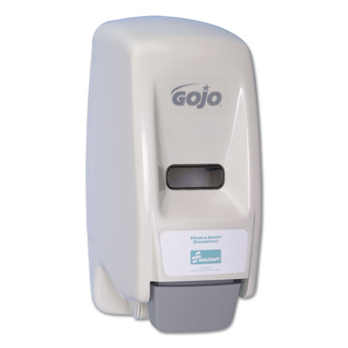 4510015219873, SKILCRAFT GOJO Lotion Soap Wall-Dispenser, 2000 mL, 6.5 x 4.5 x 10.81, Dove Gray