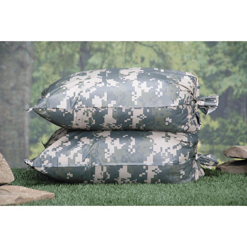 8105015681328, SKILCRAFT, Digital Camouflage Sand Bag, 100 Sand Bags
