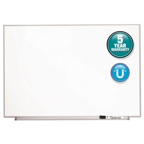 Matrix Magnetic Boards, Painted Steel, 48 x 31, White, Aluminum Frame | by Plexsupply