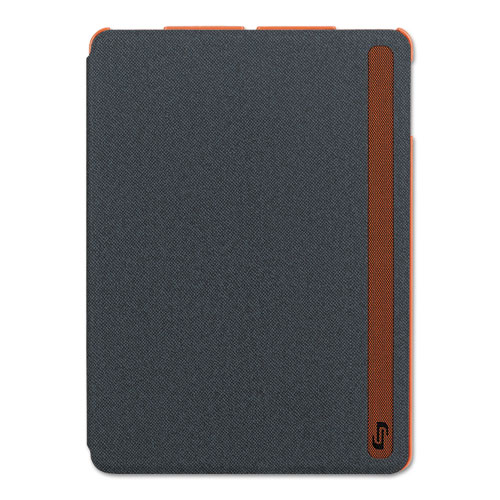 Image of Solo Austin Ipad Air Case, Polyester, Gray/Orange