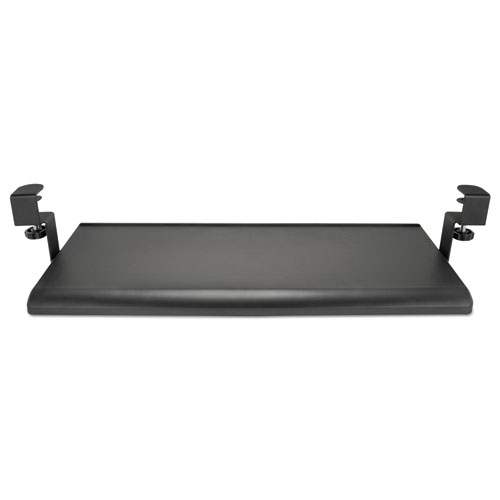 Image of AdaptivErgo Clamp-On Keyboard Tray, 30.7" x 13", Black