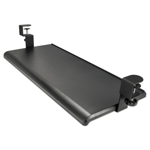 Adaptivergo Clamp-On Keyboard Tray, 30.7" X 13", Black