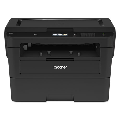 Image of Brother Hll2395Dw Monochrome Laser Printer With Convenient Flatbed Copy/Scan, 2.7" Color Touchscreen, Duplex And Wireless Printing