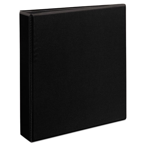 Image of Heavy-Duty Non Stick View Binder with DuraHinge and Slant Rings, 3 Rings, 1.5" Capacity, 11 x 8.5, Black, (5400)
