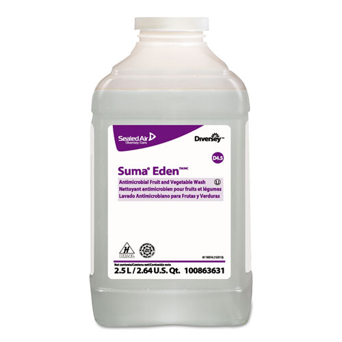 Suma Edentm/mc D4.5, 84.5 Oz Bottle, 2/carton