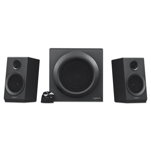 Logitech® Z333 Multimedia Speakers, Black