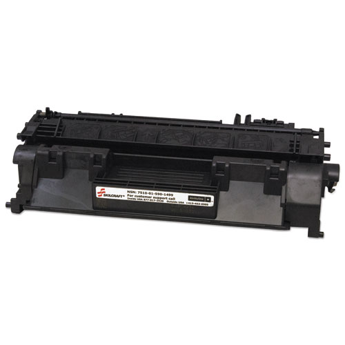 7510016603731 Remanufactured CF280A (80A) Toner, 2,700 Page-Yield, Black