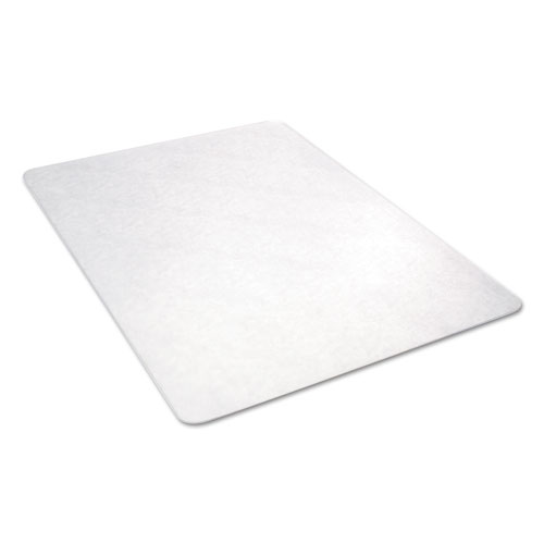 Image of All Day Use Non-Studded Chair Mat for Hard Floors, 46 x 60, Rectangular, Clear