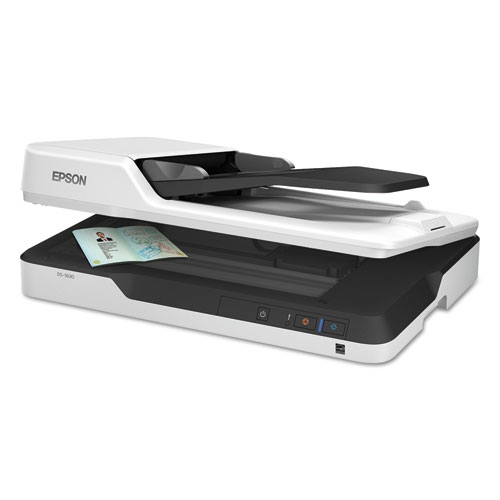 WORKFORCE DS-1630 FLATBED COLOR DOCUMENT SCANNER, 1200 DPI OPTICAL RESOLUTION, 50-SHEET DUPLEX AUTO DOCUMENT FEEDER