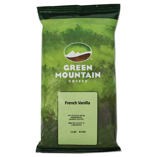 Green Mountain Coffee® French Vanilla Coffee Fraction Packs, 2.2oz, 50/Carton