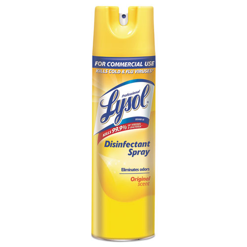 Professional LYSOL® Brand Disinfectant Spray, Crisp Linen, 19 oz Aerosol Spray