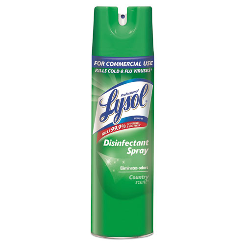Disinfectant Spray, Country Scent, 19 Oz Aerosol Can