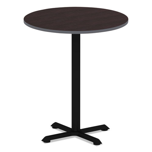 Image of Alera® Reversible Laminate Table Top, Round, 35.5" Diameter, Espresso/Walnut