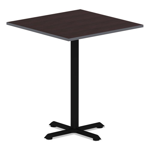 Image of Alera® Reversible Laminate Table Top, Square, 35.38W X 35.38D, Espresso/Walnut