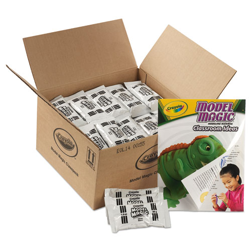 Image of Crayola® Model Magic Modeling Compound,1 Oz Packs, 75 Packs, White, 6 Lbs 13 Oz