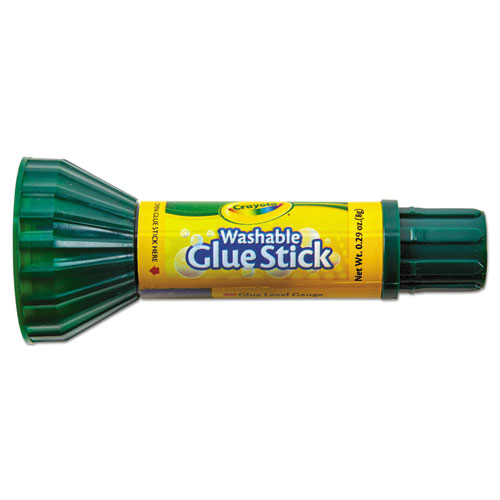 Image of Crayola® Washable Glue Stick, 0.88 Oz, Dries Clear, 12/Pack