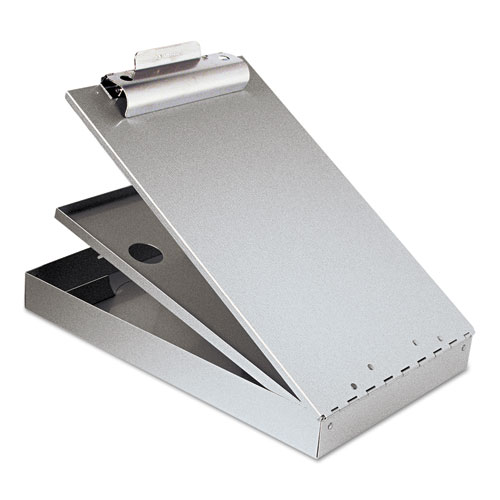 Cruiser Mate Aluminum Storage Clipboard, 1.5" Clip Cap, 8.5 x 12 Sheets, Silver | by Plexsupply