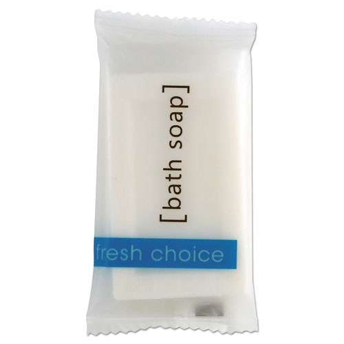 Fresh Choice™ Soap, Flow Wrap, White, # 3/4 Bar, 1000/Carton
