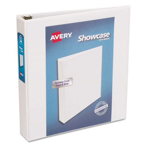 Economy Round Ring View Binder, 3 Rings, 3 Capacity, 11 x 8.5, White -  Pointer Office Products