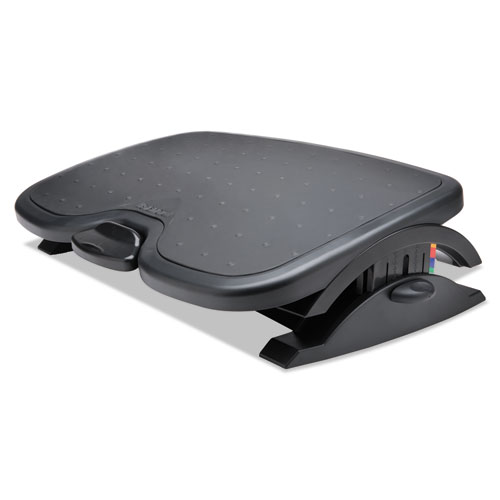 Image of Kensington® Solemate Plus Adjustable Footrest With Smartfit System, 21.9W X 3.7D X 14.2H, Black