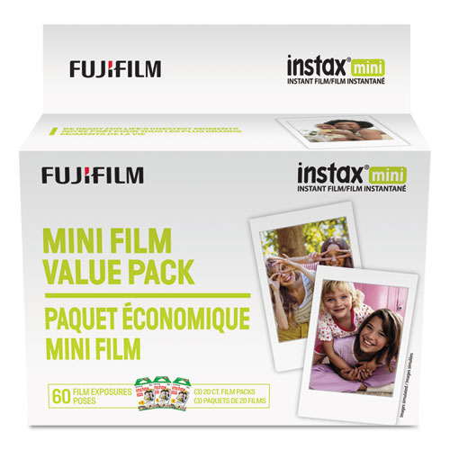 Image of Fujifilm Instax Mini Film, 800 Asa, 60-Exposure Roll