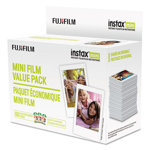 Fujifilm Instax Mini Film, 800 ASA, 60-Exposure Roll