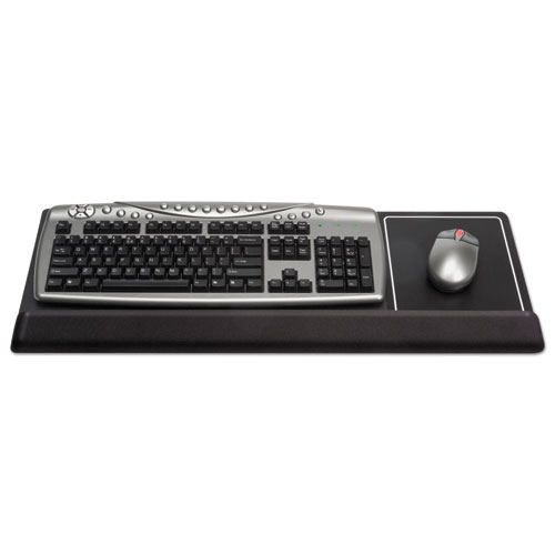 Image of Kelly Computer Supply Extended Keyboard Wrist Rest, 27 X 11, Black