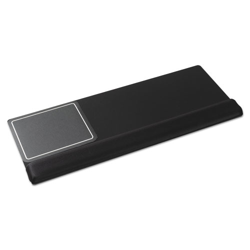 Image of Extended Keyboard Wrist Rest, 27 x 11, Black