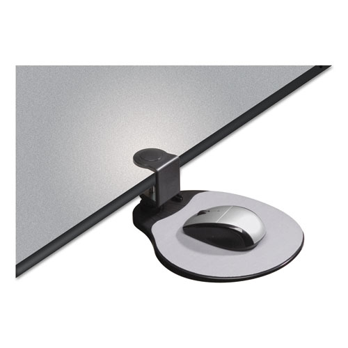 CLAMP ON MOUSE PLATFORM, 7.75 X 8, BLACK