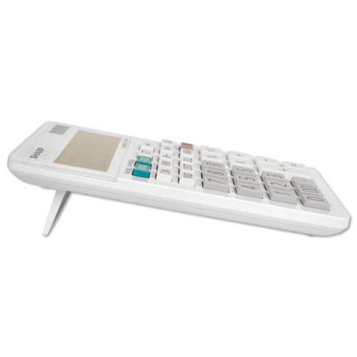 Image of Sharp® El-334W Large Desktop Calculator, 12-Digit Lcd