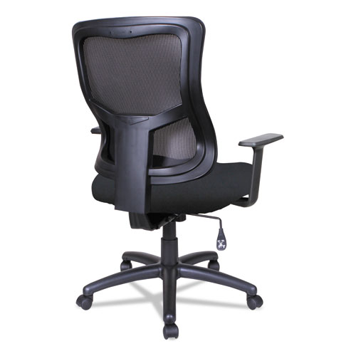Image of Alera® Elusion Ii Series Mesh Mid-Back Swivel/Tilt Chair, Supports Up To 275 Lb, 18.11" To 21.77" Seat Height, Black