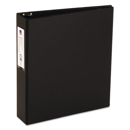 Image of Avery® Economy Non-View Binder With Round Rings, 3 Rings, 2" Capacity, 11 X 8.5, Black, (4501)